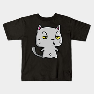 SAD CAT Kids T-Shirt